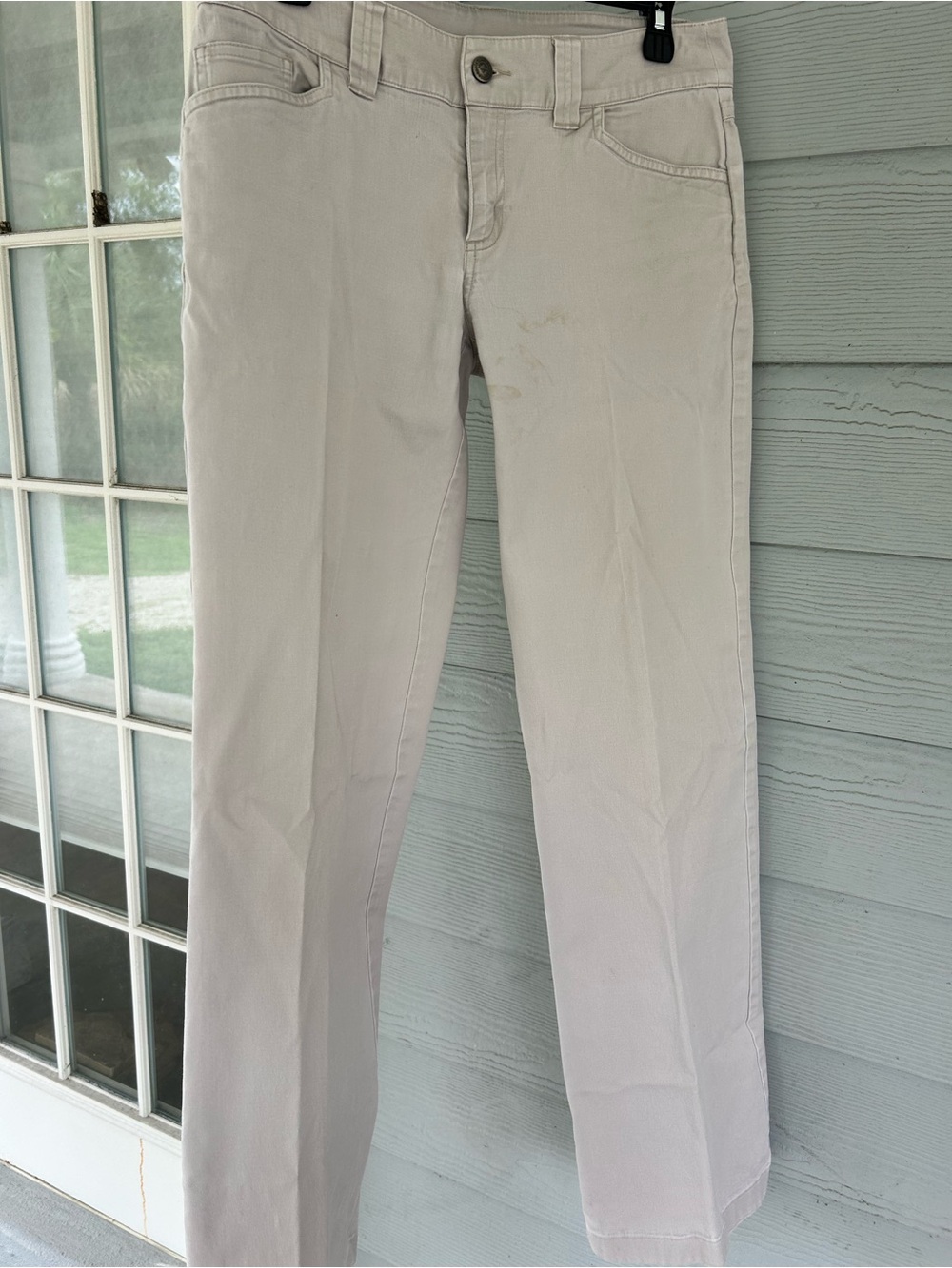 Patagonia Light Beige Chinos Outdoor Travel Pants Hiking Utility Size 6